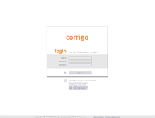 Tablet Screenshot of fs.corrigo.com