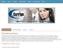 Tablet Screenshot of corrigo.hr